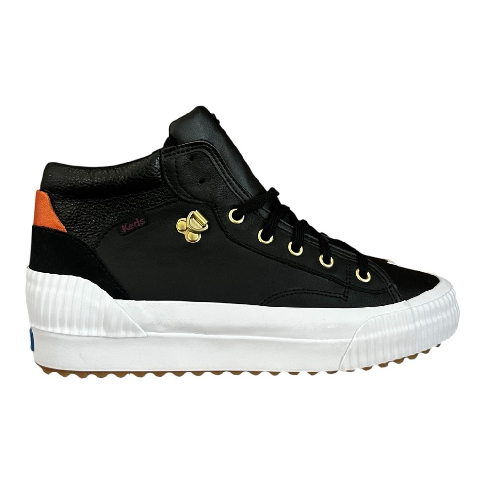 Keds Demi Mid TRX Leather Sneaker / Black / SZ 11